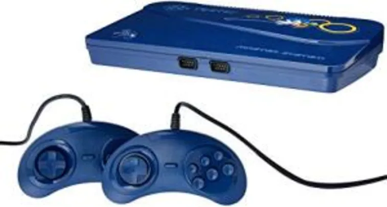 Sega Master System com 132 jogos - Azul | R$150