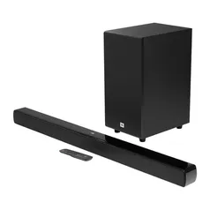 Soundbar JBL Cinema SB 190, 2.1 Dolby Atmos Virtual, Bluetooth, 190W, Subwoofer Sem fio, 120V - 28913551