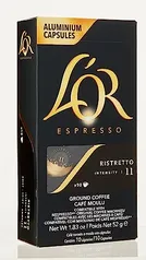 L'OR Cápsulas De Café Ristretto - 1 Pacote Com 10 Cápsulas