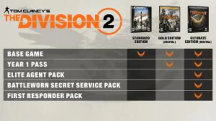 Tom Clancy’s The Division® 2 - Epic Games - R$40