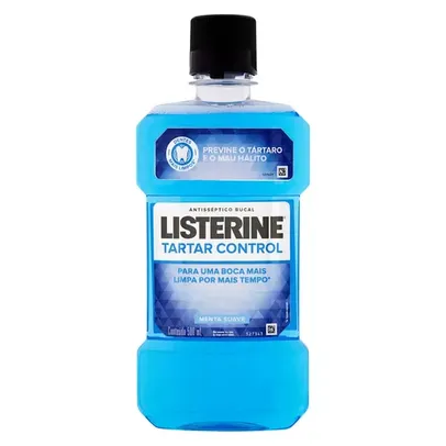 Enxaguante bucal Listerine Tartar Control menta 500 ml