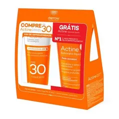 Kit Protetor Solar Actine Fps30 + Sabonete Líquido 60ml