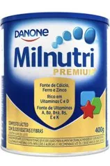 Composto Lácteo Milnutri Premium Danone Nutricia 400g