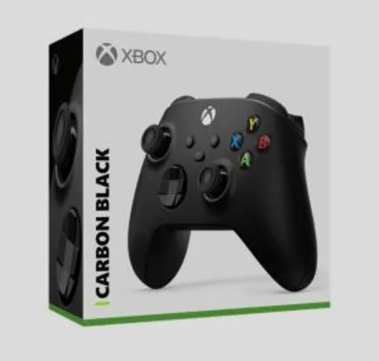 (AME+CUPOM R$370) Controle Sem Fio Xbox Series Carbon Black R$378