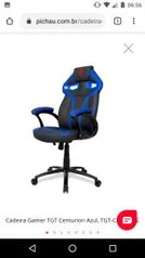 Cadeira Gamer TGT Centurion Azul, TGT-CEN-BLUE | R$480