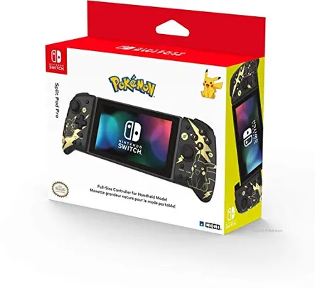 [Prime] Hori Nintendo Switch Split Pad Pro (Pokemon: Black & Gold Pikachu)