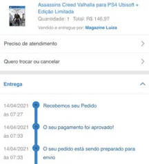 [Novos usuários] Assassin’s Creed Valhalla - PS4 | R$147