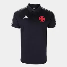 Camisa polo Vasco viagem 20/21 Kappa masculina | R$ 135