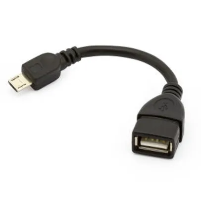 Adaptador USB fêmea / Micro USB - R$2
