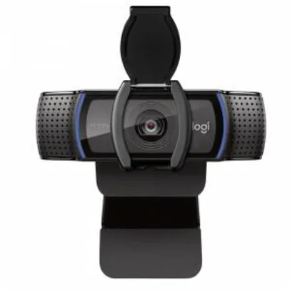 Webcam Full HD Logitech C920s | R$ 450