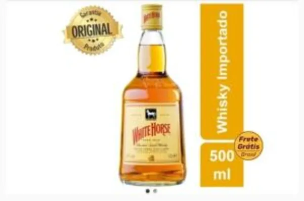 Whisky White Horse 500 ml R$ 23,91