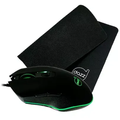 Mouse Gamer Sem Fio Multilaser Warrior Akin MO280 - Preto