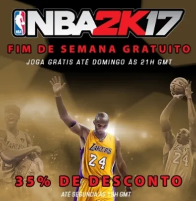 NBA 2K17 - Jogar Grátis Na Steam (1 dia e 12 horas)