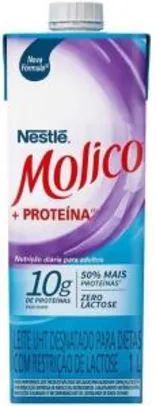 [Prime] Leite Desnatado Molico +Proteína Zero Lactose 12 unidades | R$6