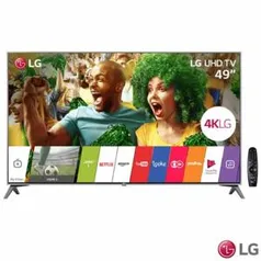 Smart TV 4K LG LED 49” Nano Cell™ Display, webOS 3.5, Harman/kardon, Controle Smart Magic - 49UJ7500 - LG49UJ7500