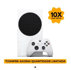 [300 pontos Vale Bonus] Console Xbox Series S Microsoft