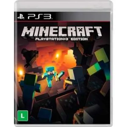 [Americanas] Minecraft - PS3 - R$ 62