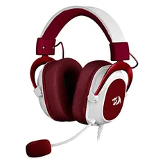 Redragon HEADSET GAMER HERO BRANCO COM VERMELHO