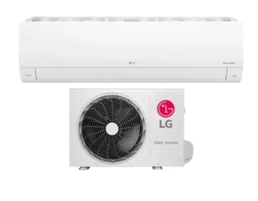 Ar Condicionado Split 9.000 BTUs LG Compact S3-UQ09AAQAL | Ciclo Frio, Dual Inverter, com IA, Branco, 220V