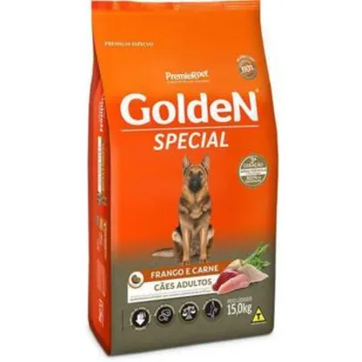 Ração Golden Special Frango e Carne 15 Kg PremierPet