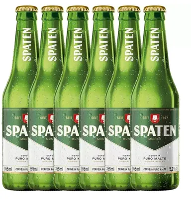 [Magalu Pay] Cerveja Spaten Puro Malte Munich Helles Lager