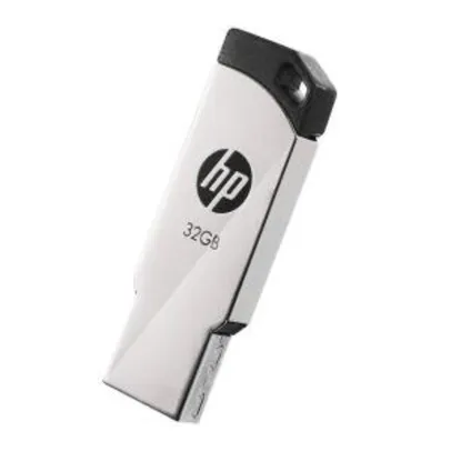 Saindo por R$ 39,79: Pendrive HP v236w 32GB USB 2.0 Metal HPFD236W-32 | Pelando