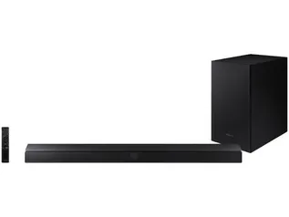 Soundbar Samsung com Subwoofer Wireless - Bluetooth 320W 2.1 Canais R$ 999