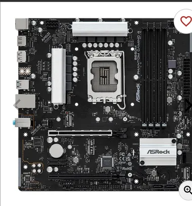 Placa Mae ASRock B660M Phantom Gaming 4, DDR4, Socket LGA1700, M-ATX, Chipset Intel B660, B660M-PHANTOM-GAMING