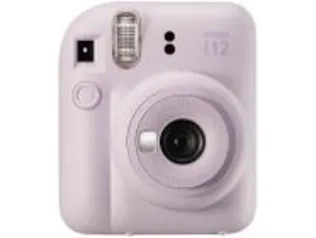 Câmera Instantânea Instax Mini 12 Lilás Candy, Azul, Branco ou Rosa
