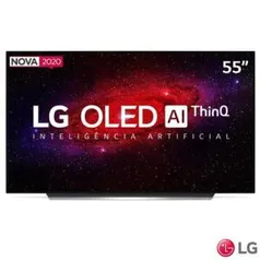 Smart TV 4K LG OLED AI 55” com Inteligência Artificial, Cinema HDR e Wi-Fi - OLED55CXPSA