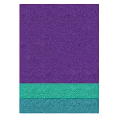 [Prime] Pano Microfibra Multiuso, 3 Peças, Azul/Verde/Roxo, Flash Limp