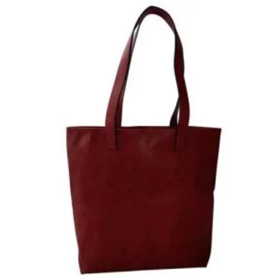 Bolsa Sacola tipo Tote em Couro Goldman 9180ST Vermelho Único