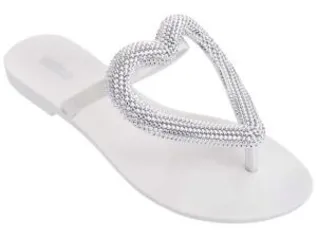 Melissa Big Heart Chrome