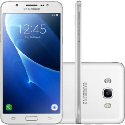 Smartphone Samsung Galaxy J7 Metal Dual Chip 5.5" 16GB 4G 13MP - Branco - R$795