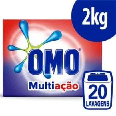 [Extra] Detergente em Pó OMO Multiação Poder Acelerador - 2kg R$ 15