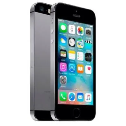 Usado: iPhone 5S Apple 16GB Cinza Espacial Seminovo - Bom