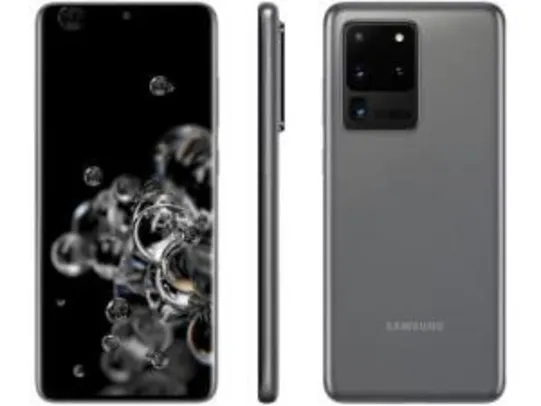 Smartphone Samsung Galaxy S20 Ultra 128GB Cosmic - Gray | R$ 4.386