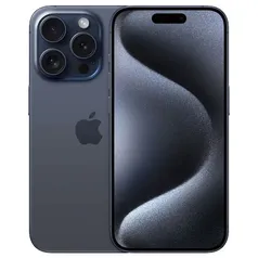 REEMBALADO: iPhone 15 Pro 256 GB -Titânio Azul