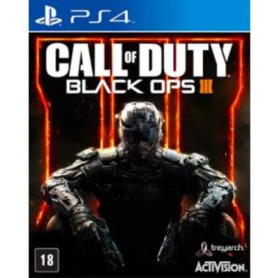 [Americanas] Game - Call Of Duty: Black Ops 3 - PS4 R$ 162