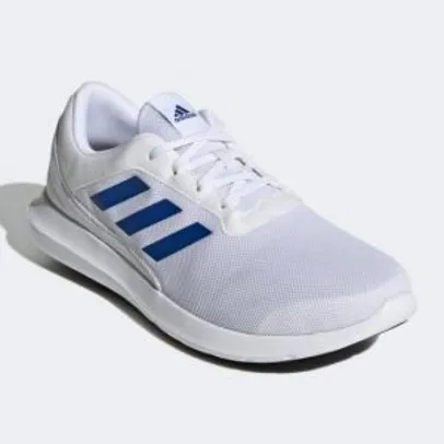 Tênis Adidas Coreracer Masculino - Branco e Azul Royal | R$153
