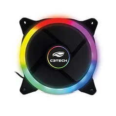 [Prime / R$ 19 SUPER] C3Tech - Cooler Fan Gaming F7-L120M 12cm - RGB 12v 1200RPM Multicor