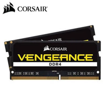 Memória para Notebook CORSAIR Vengeance DDR4 8/16GB 2400/2666/3000MHz | R$186