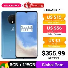 [29/11] OnePlus 7T 8 GB 128 GB Snapdragon 855 - R$1526