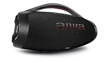 Caixa de Som Boombox AIWA Bluetooth, 3 vias, IP66 com Alça - AWS-BBS-01B