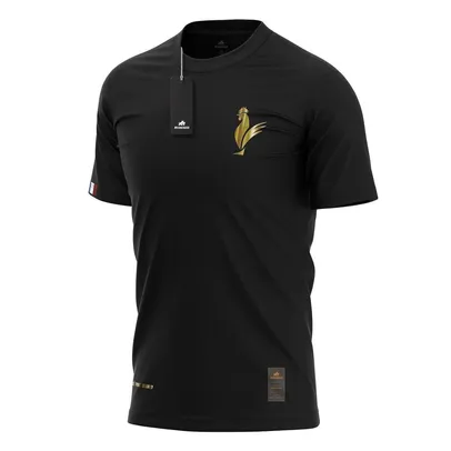 Camiseta França Série Ouro Algodão Nobre Rinno Clássicos