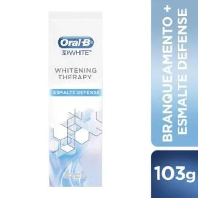 Creme Dental Oral-B 3d White Whitening Therapy Esmalte Defense 103g | R$10