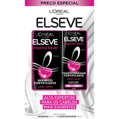 Kit Shampoo + Condicionador L'Oréal Paris Elseve Arginina X3