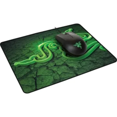 Combo RAZER: Mouse Abyssus + Mousepad Goliathus Small Control R$ 148,49