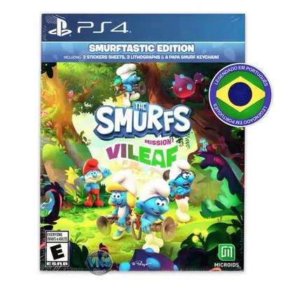 Game The Smurfs Mission Vileaf - Smurftastic Edition PlayStation 4
