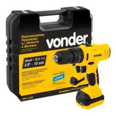 Parafusadeira/Furadeira de Impacto Vonder PFV120I